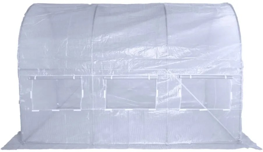 Kerti fóliasátor FEHÉR 2x3m UV-szűrővel PREMIUM