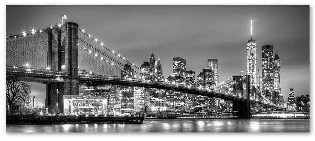 Gario Vászonkép Brooklyn híd Méret: 120 x 40 cm
