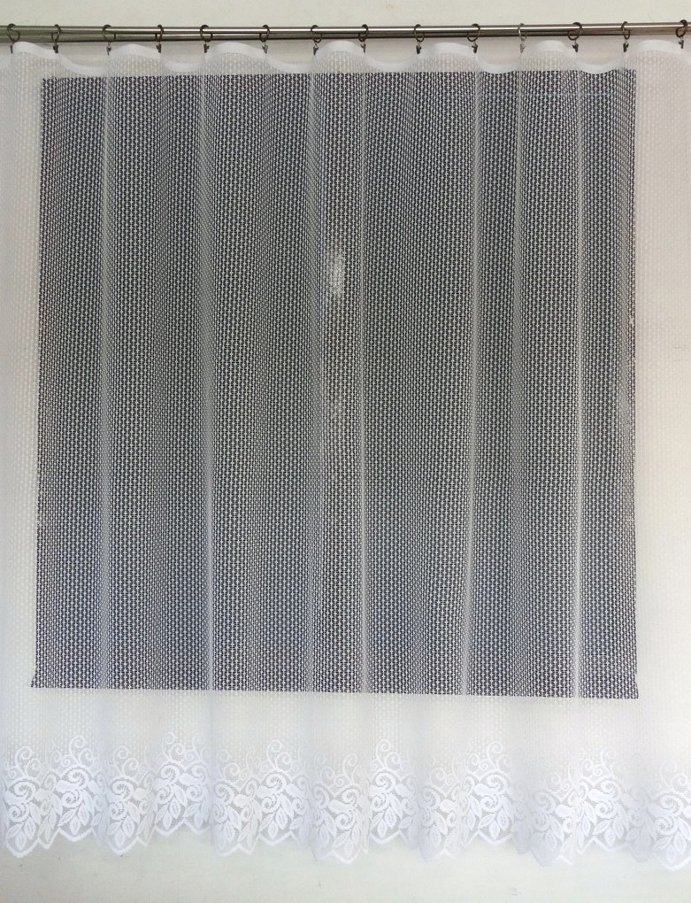 Mg Függöny 69/100 Fehér 300x250 kész pol szalaggal