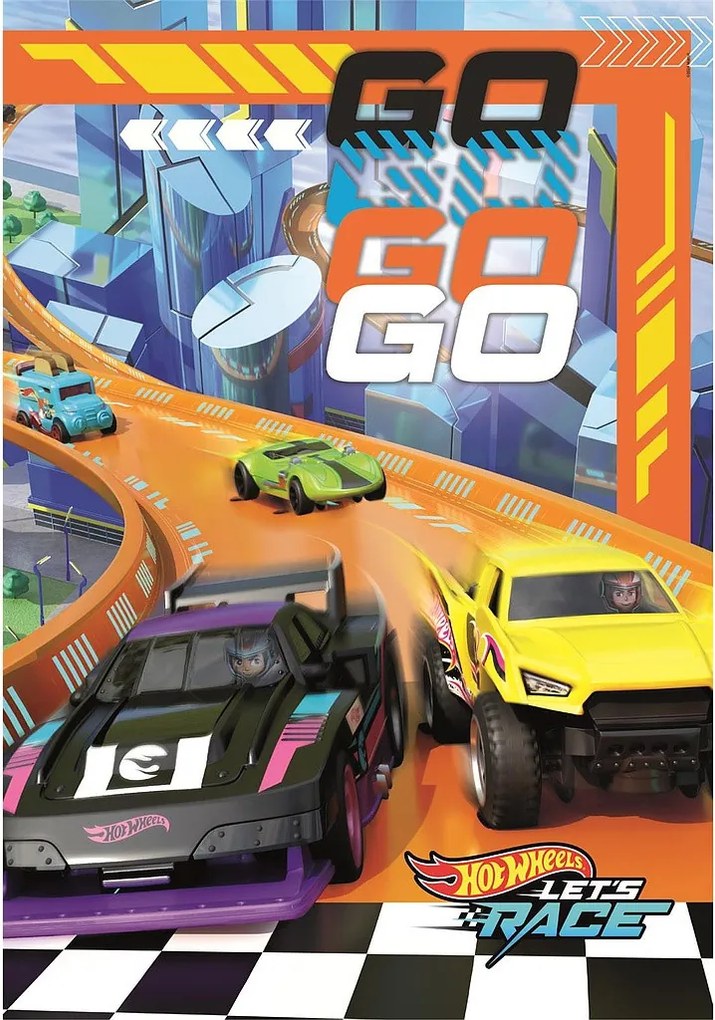 Hot Wheels Finish Line 180 db-os puzzle Clementoni