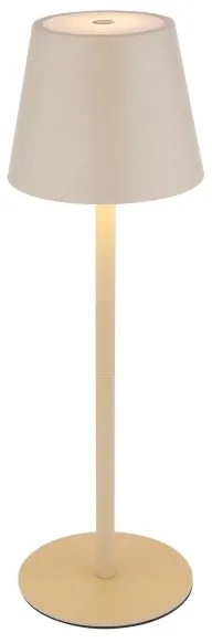 Globo 58488S - LED dimmelhető, érintéses, újratölthető kültéri lámpa VANNIE 3W/5V IP54 1800 mAh