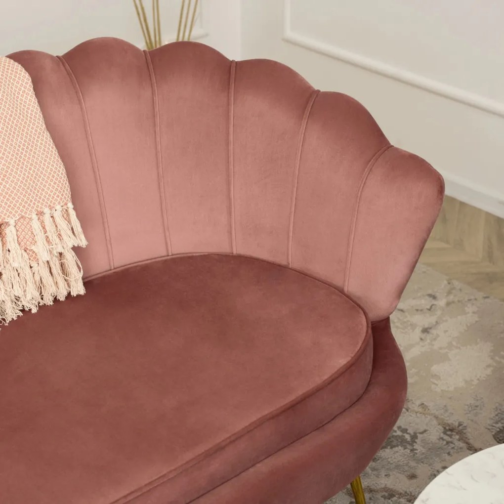 Sofa ZENDAYA Różowa