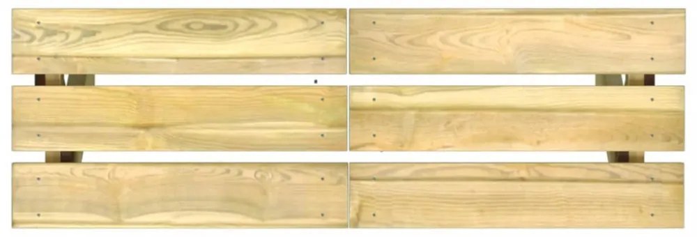impregnált fenyőfa kerti pad 110 cm