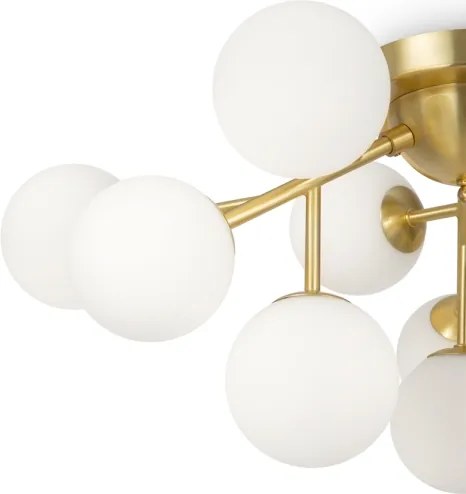 Maytoni MOD545CL-12BS - DALLAS mennyezeti lámpa 12xG9/28W/230V aranyszínű