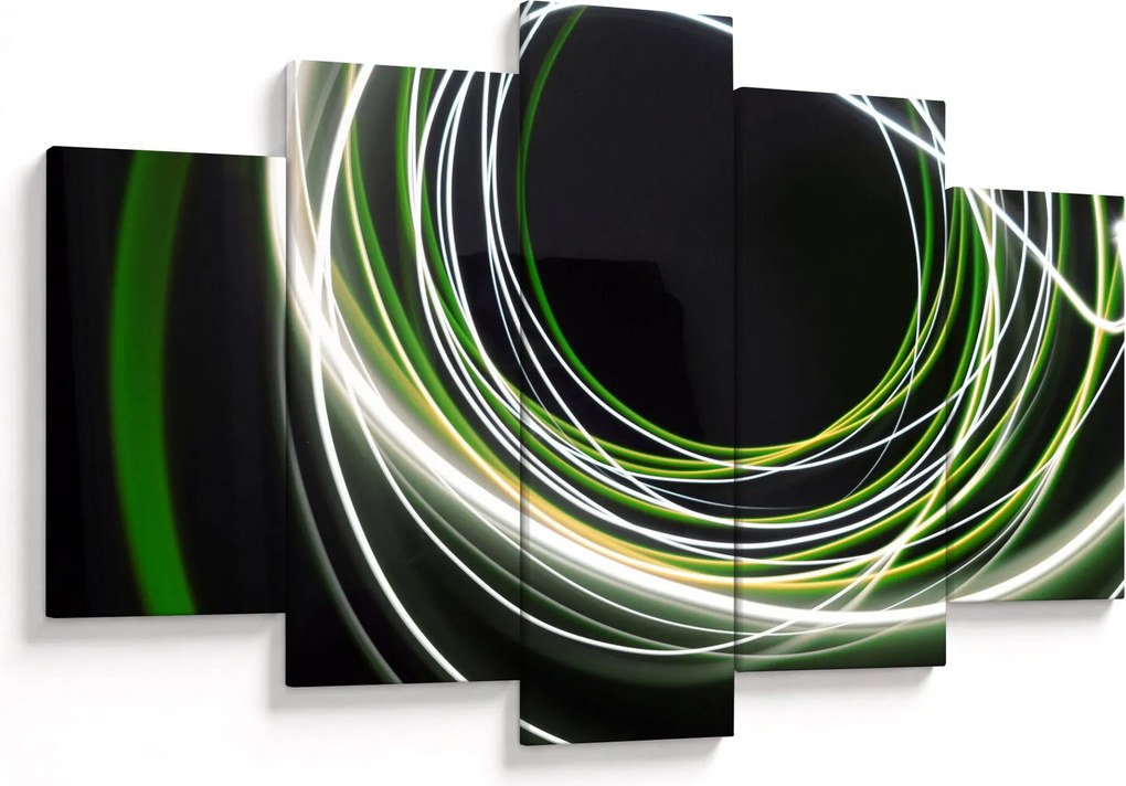 Kép zöld vonalak (150x105 cm)