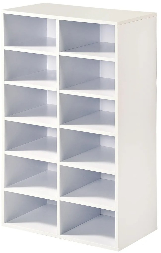 Kesper 15916 Univerzális cipőtartó állvány, fehér51,5 x 87 x 29,5 cm