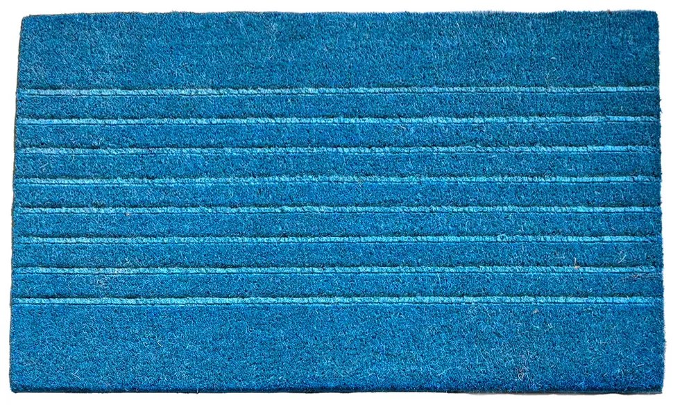 Kék kókusz lábtörlő 45x75 cm