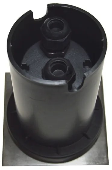 Kültéri 1xGU10/35W/230V IP44 matt króm lámpatest