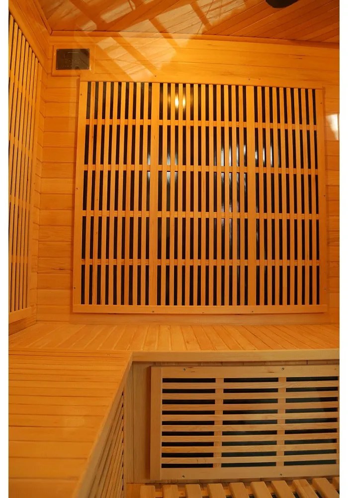Sauna DeLuxe 4005 Carbon, világosbarna