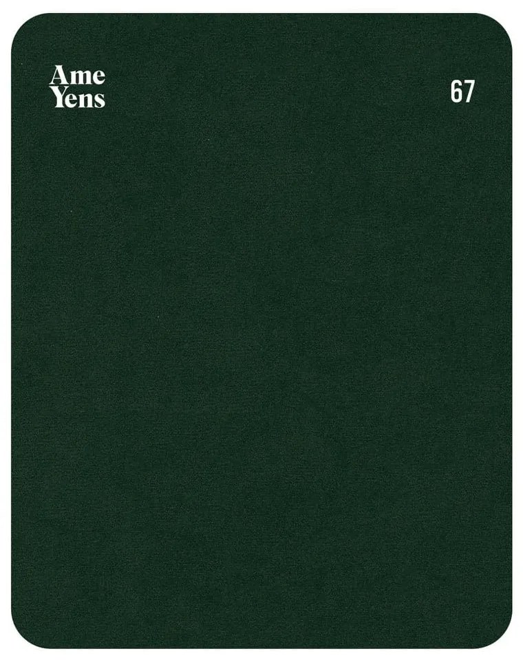 Sötétzöld bársony relaxációs fotel Kukumo – Ame Yens