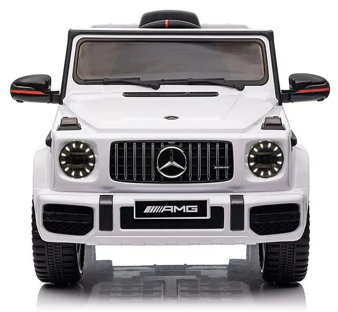 Baby Mix Mercedes-Benz, G63 AMG gyerek elektromos autó, fehér