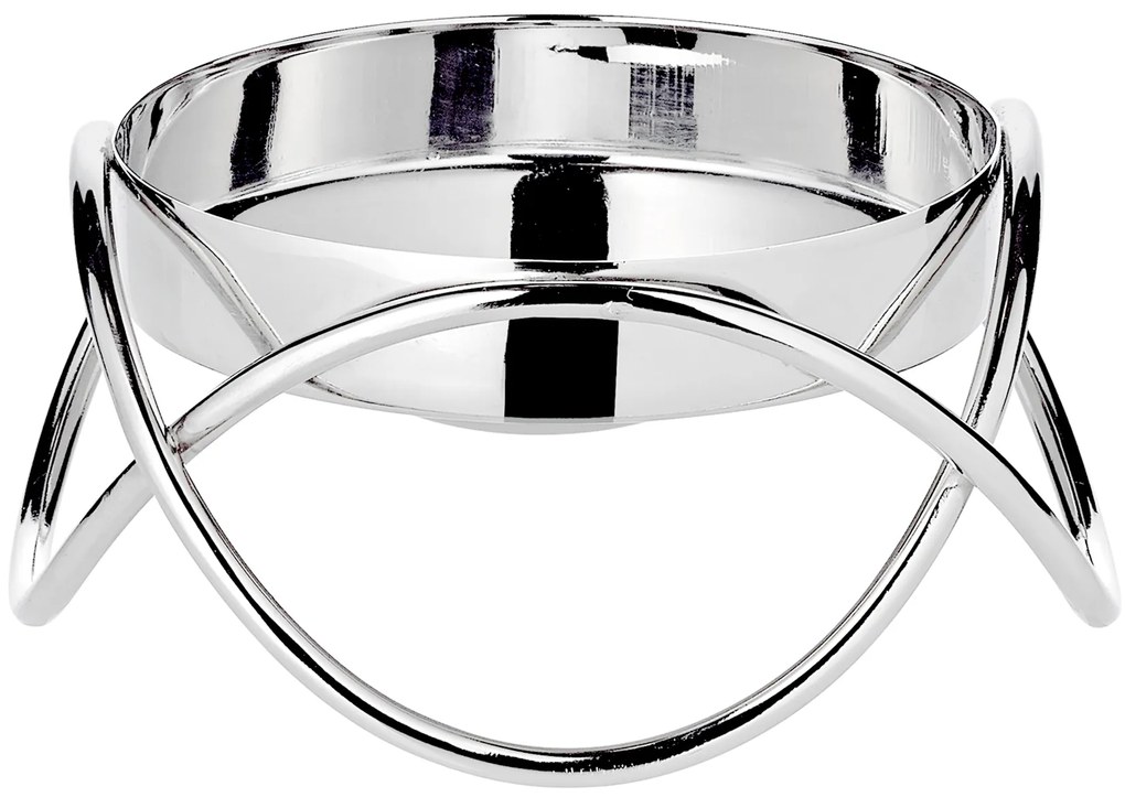 "Bastia" gyertyatartó nagy, ezüst, 2 db-os szett - EDZARD