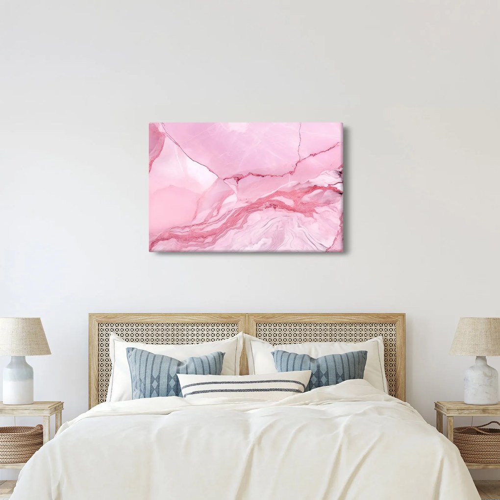 Kép - Rózsaszín márvány (90x60 cm)