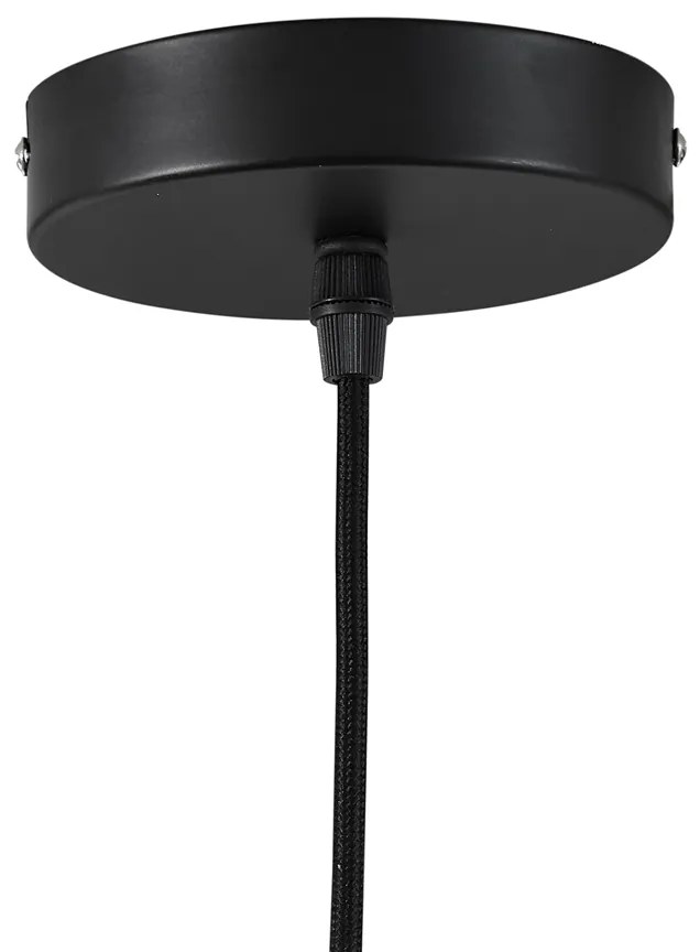 Skandináv függőlámpa barna 45cm - Lina Natural