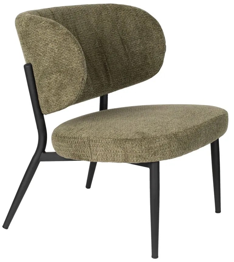 Zöld fotel Sanne – White Label