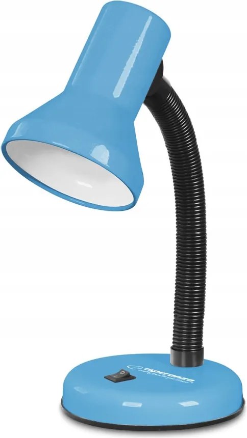 Asztali Éjjeli Lámpa Asztali Led Izzó E27 12W Állítható Kék