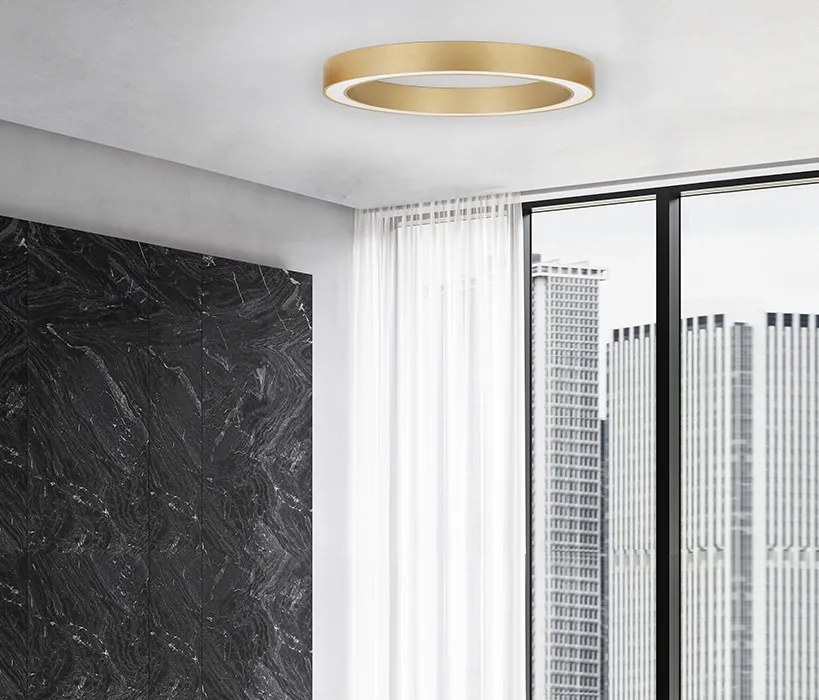 NOVA LUCE 9345637 MORBIDO Kerek Mennyezeti Lámpa LED IP20
