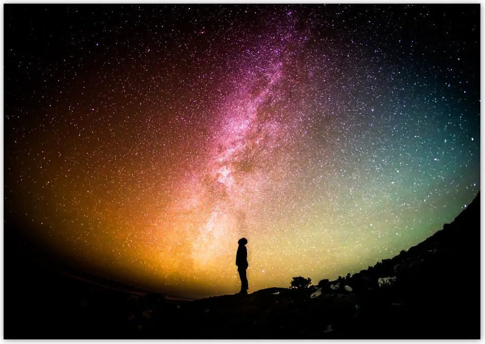 Fotótapéta flizelina 208x146 Tejút