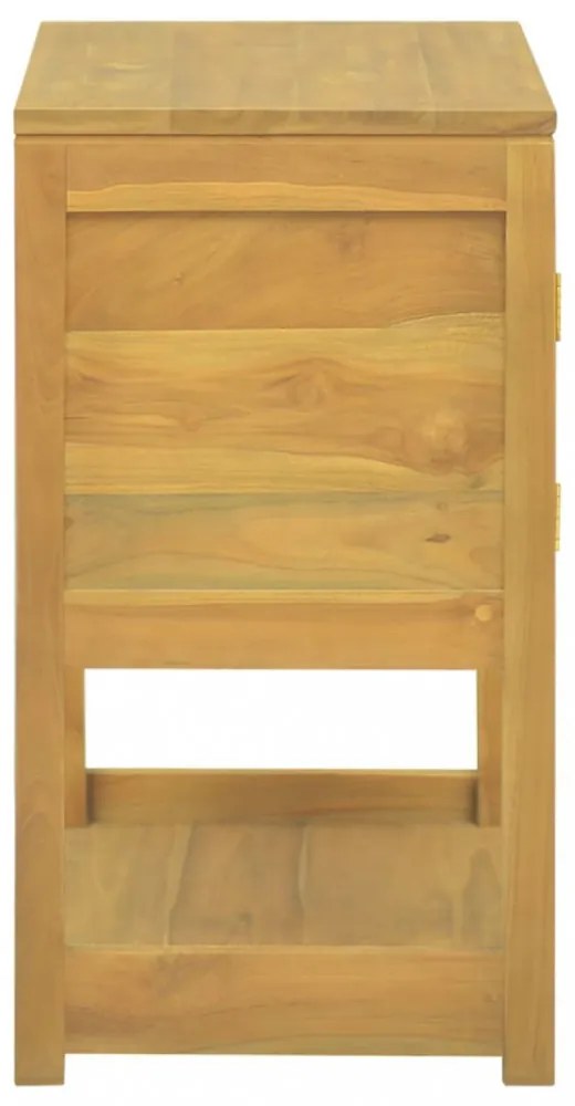 tömör tíkfa fürdőszobaszekrény 60 x 40 x 75 cm