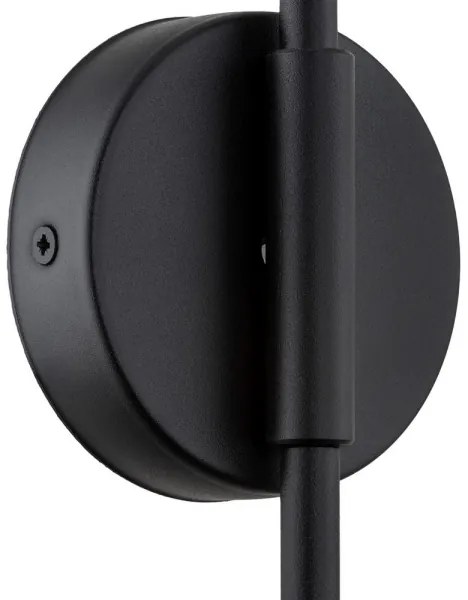 Argon 8009 - Fali lámpa AVALONE 1xE27/15W/230V 57 cm fekete/arany