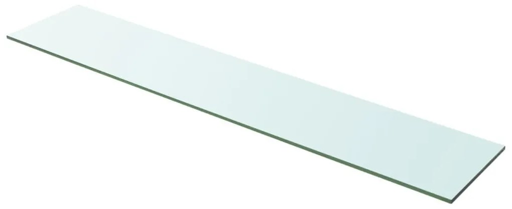 Átlátszó üvegpolc 100x20 cm