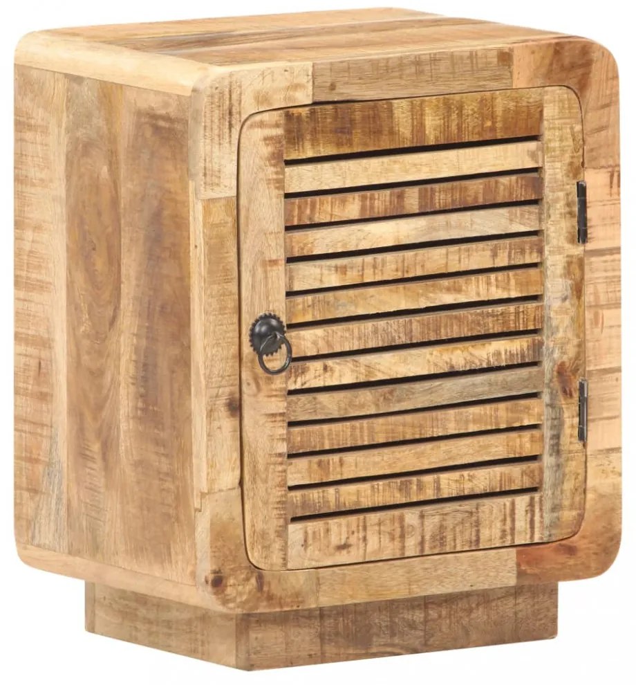 nyers mangófa éjjeliszekrény 40 x 30 x 50 cm