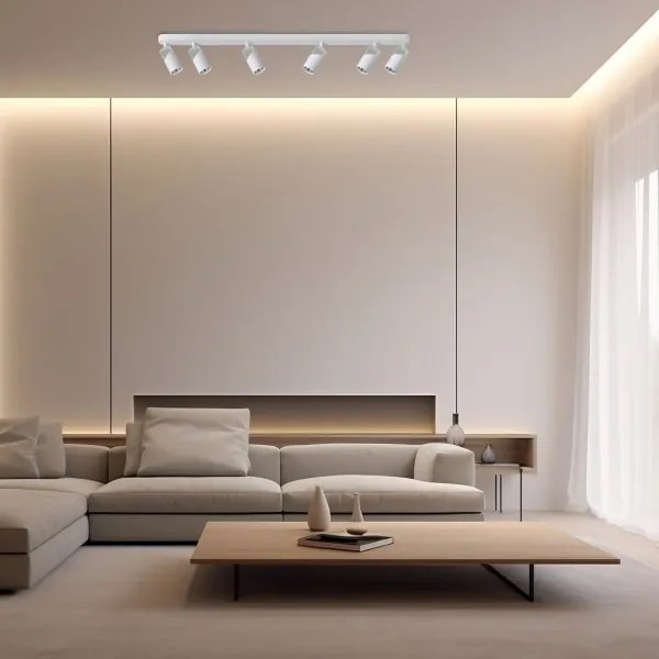 Spotlámpa NEO 6xGU10/8W/230V fehér