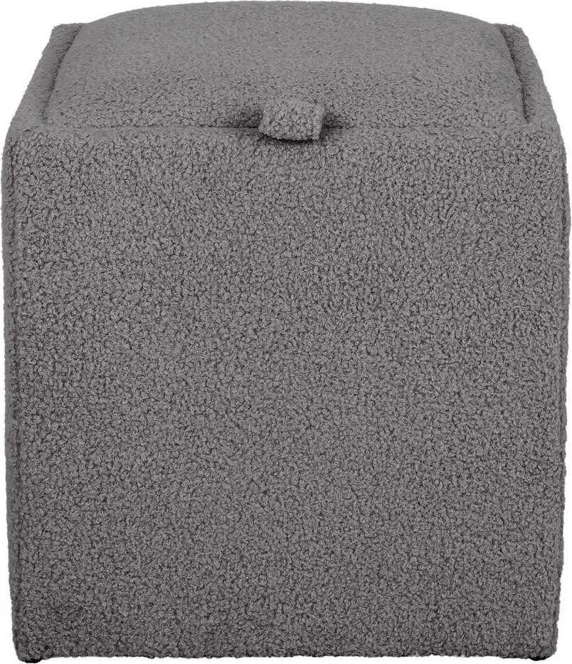 Box puff - T03 szövet - szürke R