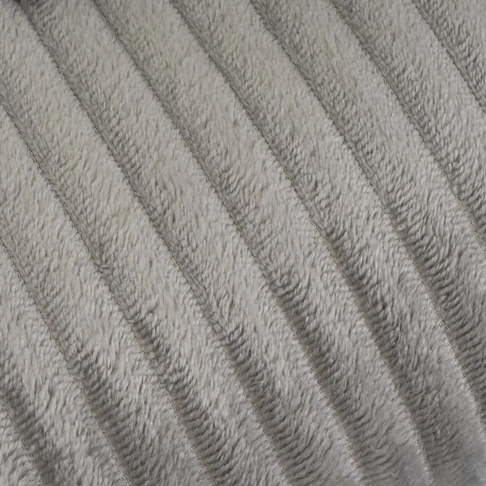 Szürke mikroplüss takaró 130x160 cm Fur Velvet – Casa Selección