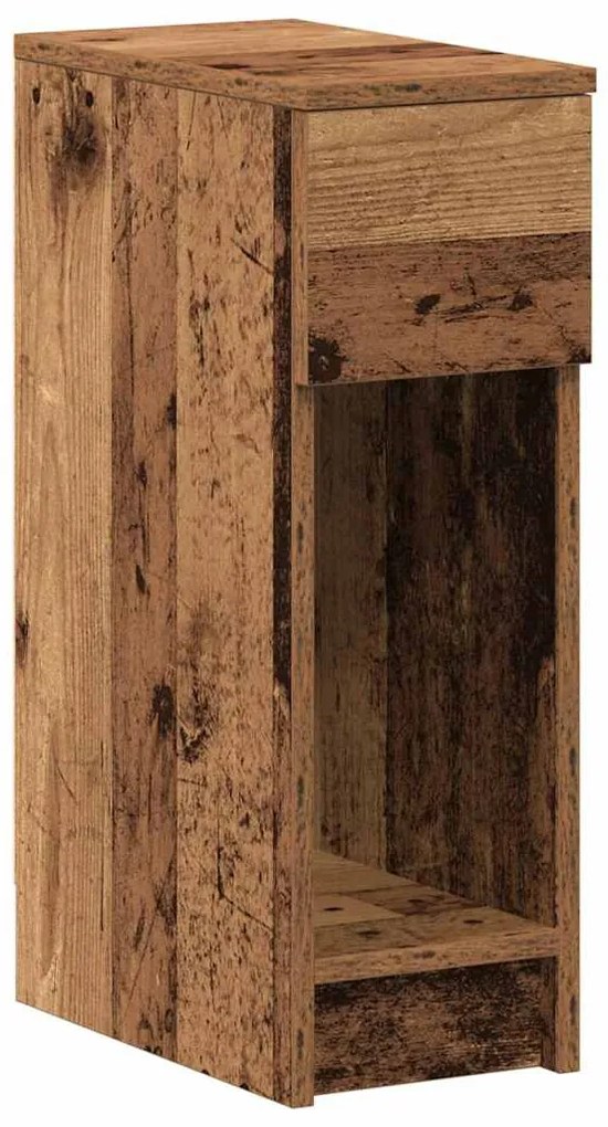 éjjeliszekrények fiókkal 2 db régi fa 20 x 36 x 60 cm
