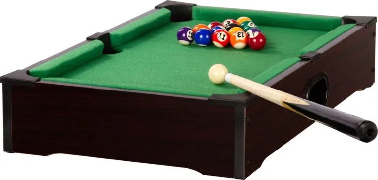 GamesPlanet® Mini biliárdasztal NANO Barna