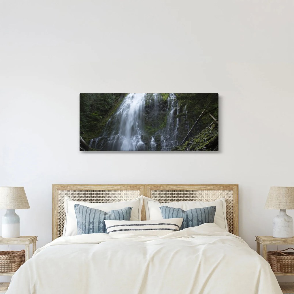 Vízesés képe (120x50 cm)