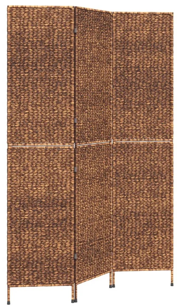 barna 3 paneles vízijácint térelválasztó 122x180 cm