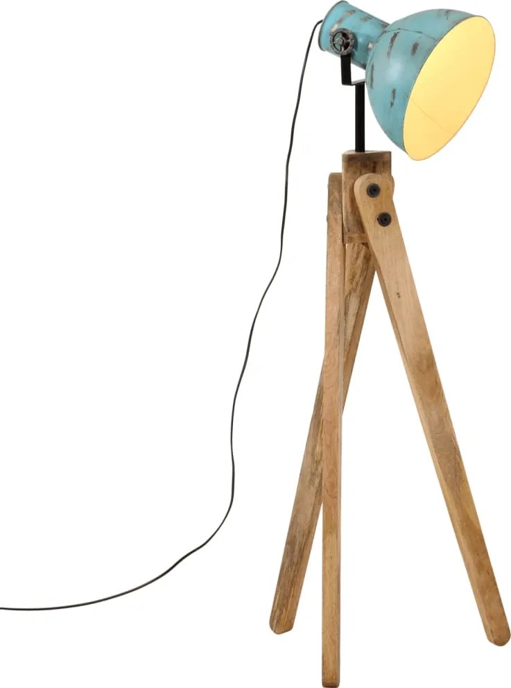 vidaXL kopott kék állólámpa 25 W 45x45x120 cm E27