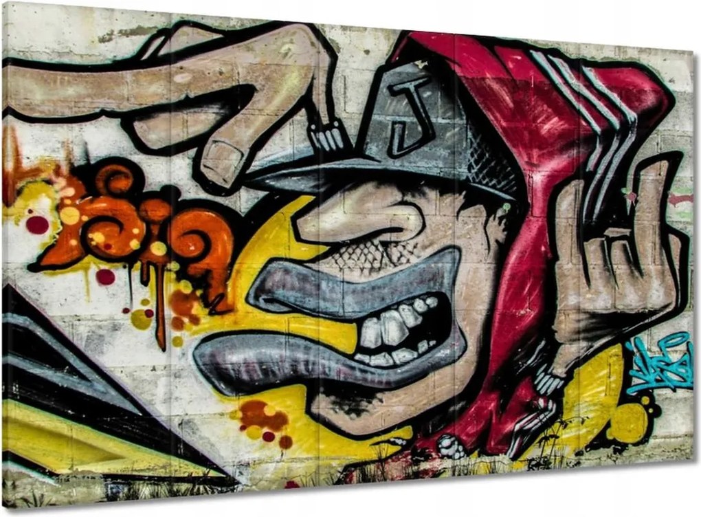 Festmények 100x70 Graffiti Falfestmény WallArt