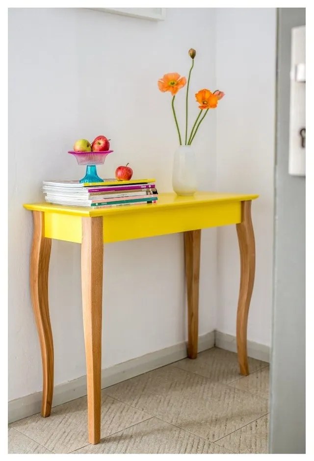 Console világosszürke tárolóasztal, hosszúság 105 cm - Ragaba