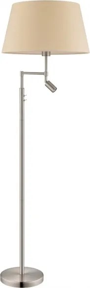 Eglo 94946 - Állólámpa SANTANDER 1xE27/60W + LED/2,1W