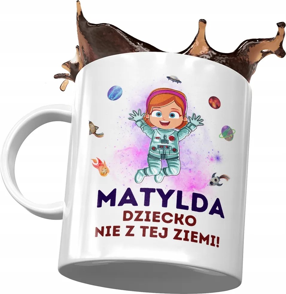 Matilda Születésnapi Bögre Névnapi Ajándék Nyomtatott Fotóval