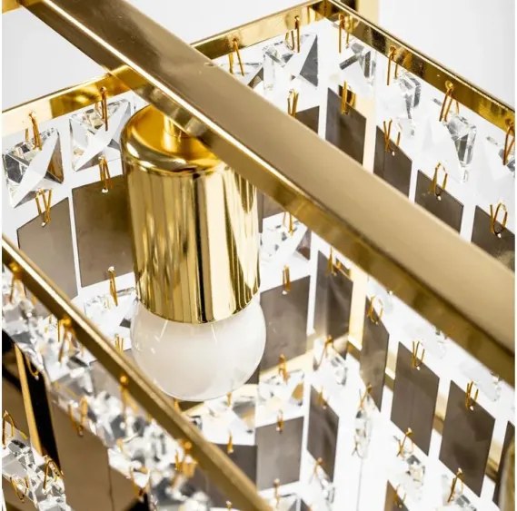 MORETTI MO04555 SPARKLE Arany Színű Függeszték 5xE27 60W IP20