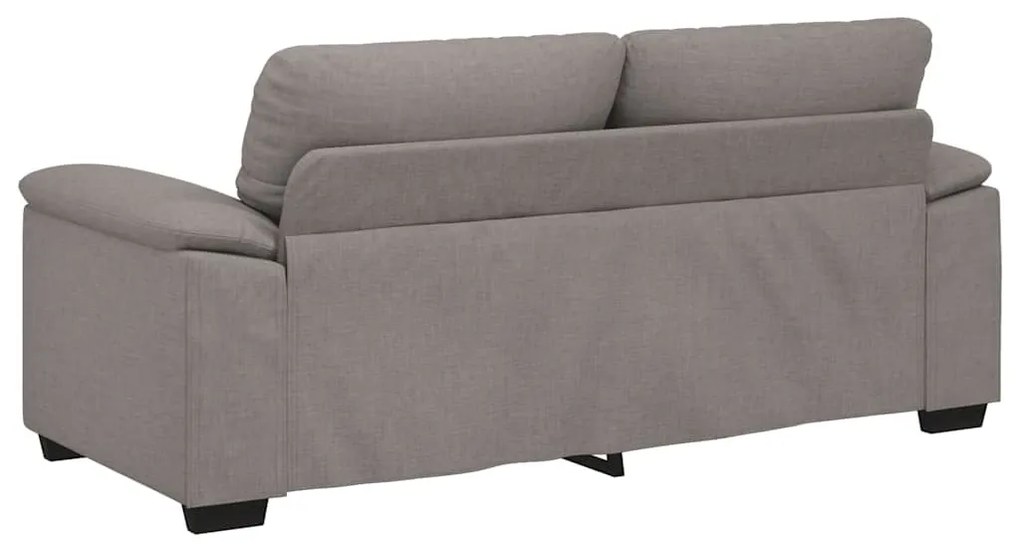 kétszemélyes tópszínű szövet kanapé 140 cm