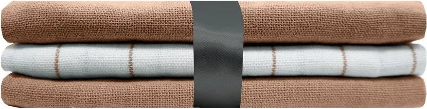 Konyharuha szett 3 db-os 50x70 cm Gourmet – douceur d'intérieur