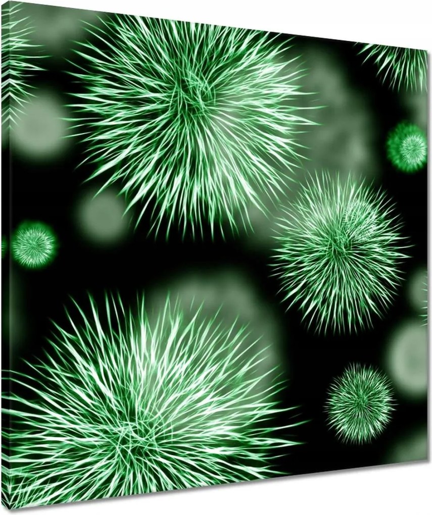 Vászonkép 50x50 Vírus Makro Közelkép