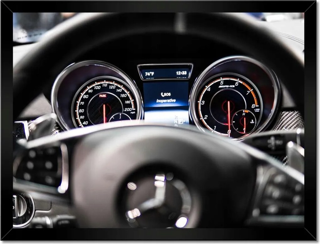 Poszterek keretben 40x30 Mercedes Autó