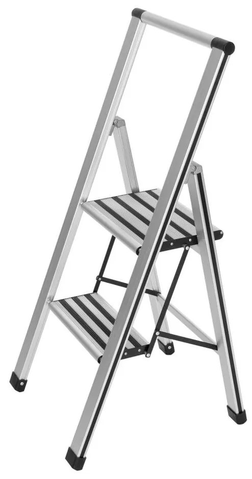 WENKO 601011100 - ALU-DESIGN fellépő 44x101 cm ezüst/fekete