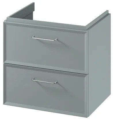 Cersanit S1021-003 - Függesztett mosdószekrény MILLE 60x45 cm mentaszínű