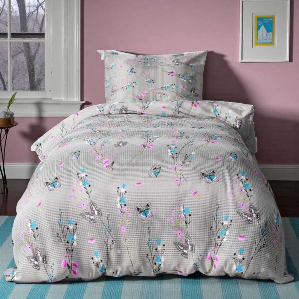 Pamut ágynemű Homa ZELDA SPRING 2 részes 140x200 cm