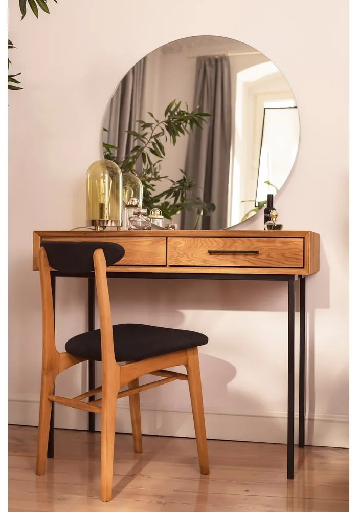 Tölgyfa fésülködőasztal 97x45 cm Abies – The Beds