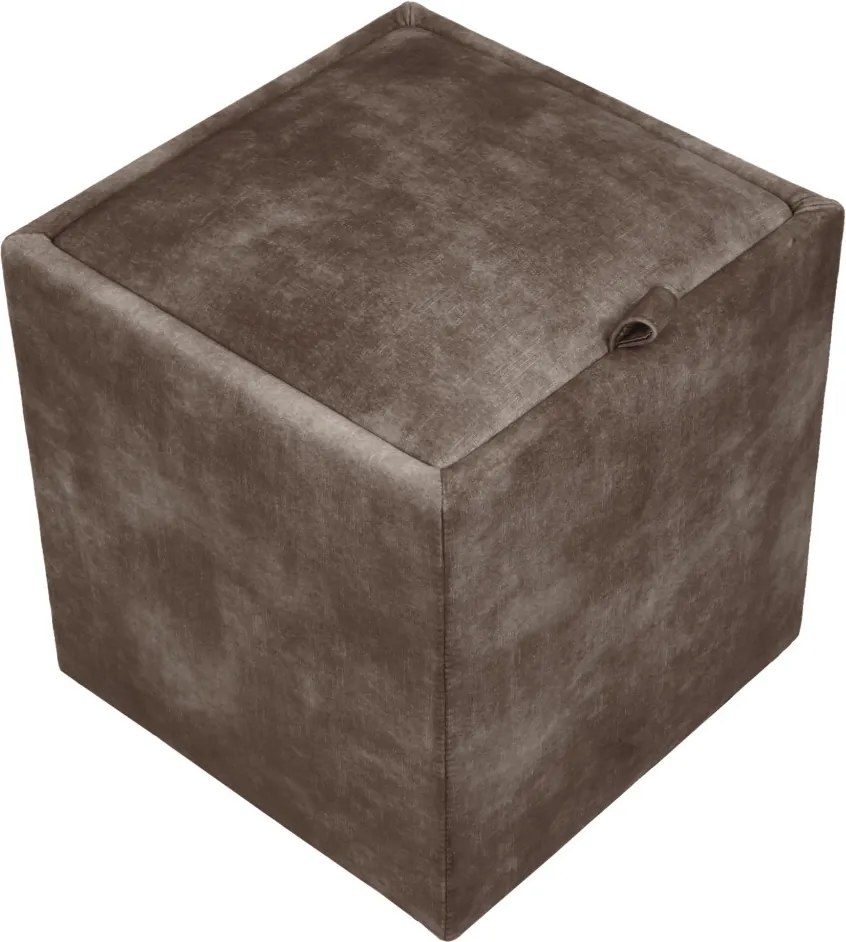 Box puff - P05 szövet - barna R