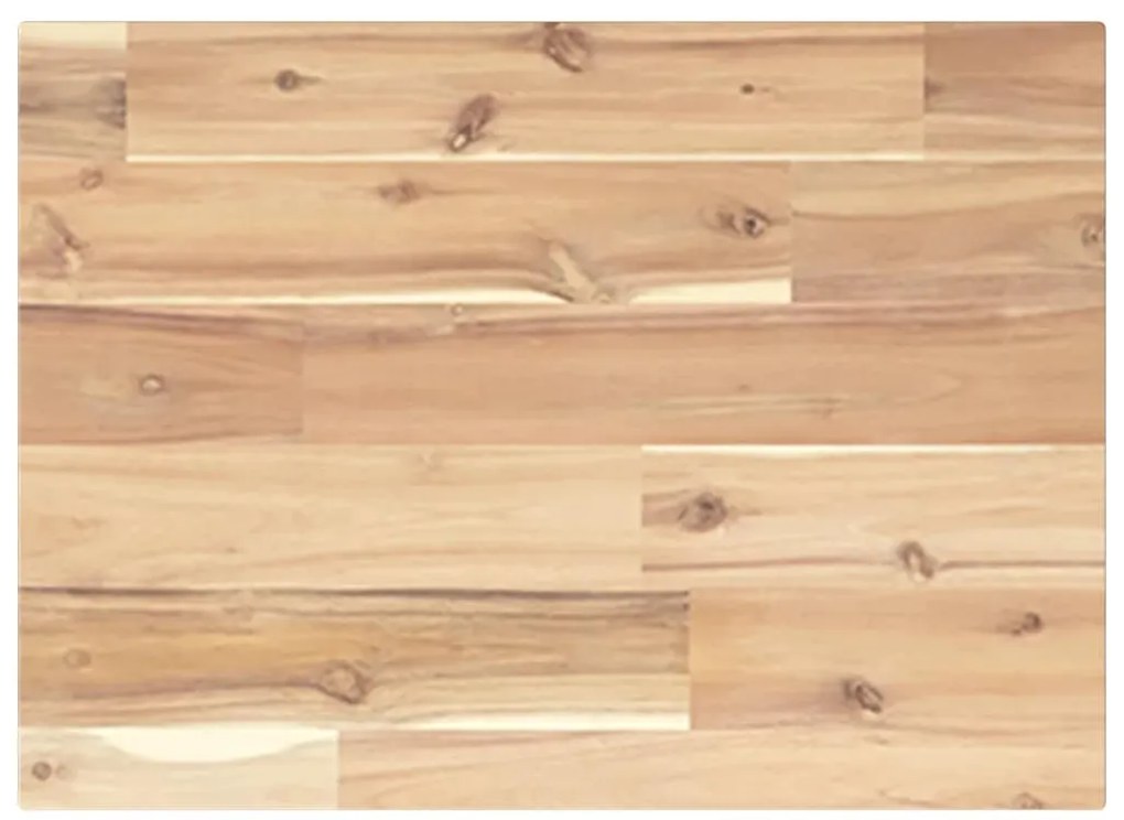 4 db kezeletlen tömör akácfa függőpolc 40 x 30 x 2 cm