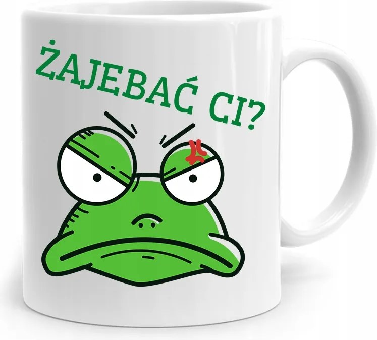 Bögre Ajándék Vicces Béka? fényképes nyomtatással